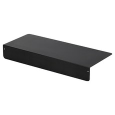 葉子小舖 L型縫隙置物架 磁吸款 50cm, 1個, 黑色