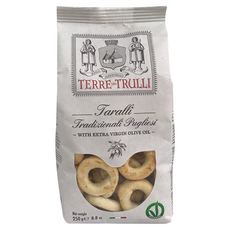 Terre dei Trulli Tarallini 義式小圈餅 經典Puglia原味, 250g, 1包