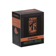 TRIBO COFFEE 濾掛式咖啡 衣索比亞 西達摩 淺焙 G1, 水果調性 融合花草香氣, 11g, 5包, 1盒