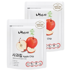 Naeiae 水果乾 蘋果, 零下負40度冷凍技術, 無油炸無防腐劑無添加, 適合幼兒抓握, 12g, 2包