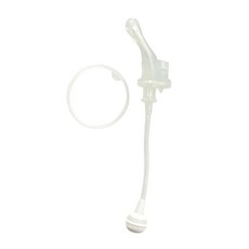 Nuby PPSU學飲杯 吸管配件 粗吸管, 300ml, 1組, 透明