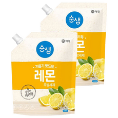 Soonsaem 檸檬洗碗精補充包 1.2L, 2包