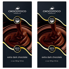 CHOCOYOCO 巧克優 85%巧克力, 100g, 2包