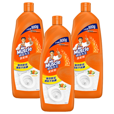 威猛先生 潔廁劑, 強效除垢 清新不刺鼻 900g, 3瓶