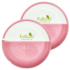 Fullicon 護立康 旋轉開口4格盒 SB018 粉色 方便藥品分類收納 安全材質製造, 2個