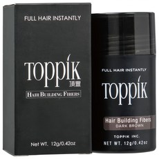 頂豐 Toppik 增髮纖維，30秒立即濃密，男女適用, 白色 WHITE, 1件