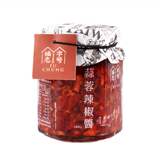 福忠字號 蒜蓉辣椒醬, 180g, 1罐