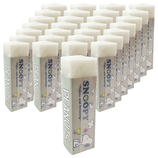 PEANUTS 史努比 SNOOPY小日子 黏屑型橡擦, 灰色, 72個