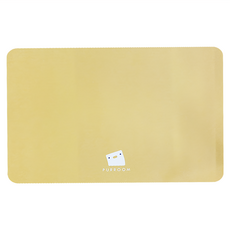 PURROOM 小雞PU餐墊, 黃色, 1個