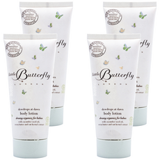 little Butterfly LONDON 倫敦小蝴蝶 晨露嬰兒身體乳液,0歲以上,100ml,4條
