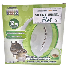 LillipHut 麗利寶 平面靜音培林滾輪 12公分, 綠色 + 白色, 1個