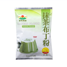 FAIRSEN 惠昇食品 抹茶布丁粉 口感清爽 奶素可用 台灣製造, 1kg, 1包