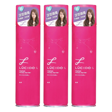 LUCIDO-L 樂絲朵 強力定型噴霧 不僵硬 不黏膩, 291ml, 200g, 3罐