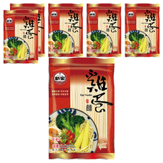 新宏雞蛋麵, 麵體香Q有勁, 夾鏈袋包裝, 600g, 6包