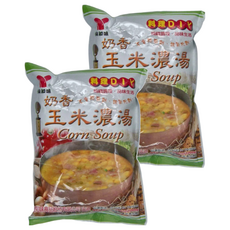 仙知味 奶香玉米濃湯, 1kg, 2包