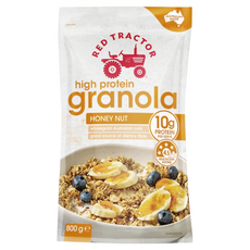 RED TRACTOR 紅色拖拉機 黃金高蛋白蜂蜜烘烤燕麥脆, 1個, 800g