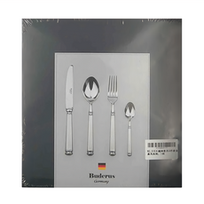 Buderus 316不鏽鋼餐具4件組, 羅馬假期, 刀 + 叉子 + 湯匙2支, 1組