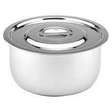 ZEBRA THAILAND 斑馬牌 304不銹鋼 調理鍋 6F20 3L, 1個, 20cm, 銀色