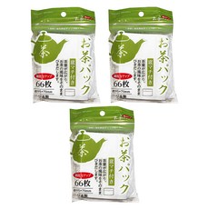 Komoda 茶包袋 3包 底マチ付き 日本茶包袋 95x70mm, 白色