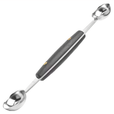 KitchenCraft 大小水果挖球器 適用於哈密瓜、西瓜、小黃瓜等水果, 18 x 3 x 1cm, 1支