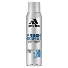 adidas 愛迪達 男用制汗爽身噴霧 清爽長效 150ml，72小時制汗，清新柑橘薄荷香氛, 1瓶