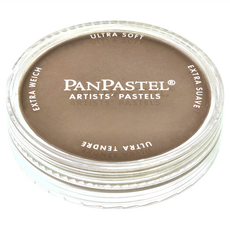PANPASTEL 藝術家粉彩餅 780.1 Raw Umber Extra Dark 深生赭 超柔軟, 1色, 1個