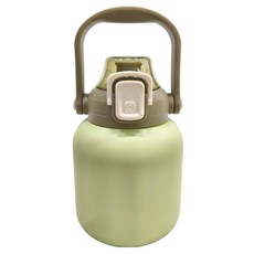 HIKARI 日光生活 手提彈蓋胖胖水壺, 綠油油, 800ml, 1個