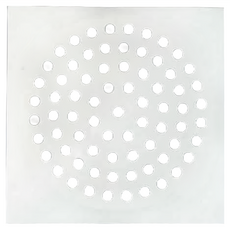 浴室毛髮收集貼布 8入裝 輕鬆貼合 適用於各排水孔, 白色, 1包