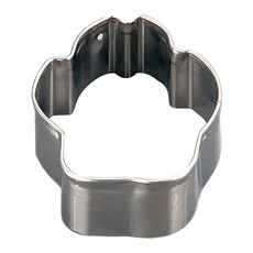 Cakeland 日本 不銹鋼餅乾模 4.9 x 7 x 2.1 cm, 狗掌, 1個