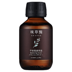 GRANGE 璞草園 平衡醒膚菁露 添加植物精油 清爽舒適 穩定緊緻肌膚, 100ml, 1瓶