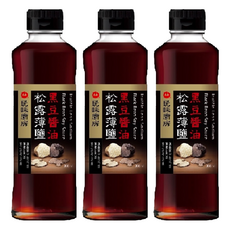 萬家香 玩味廚房松露薄鹽黑豆醬油 使用珍稀白松露與黑松露 無麩質醬油, 350ml, 3瓶
