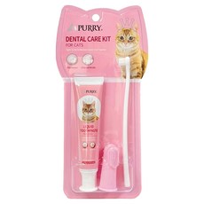 PURRY 派銳 貓用 人蔘酵素牙膏清潔組, 1組