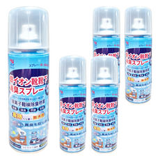 蘿林嚴選 鞋襪除臭噴霧, 綠茶味, 260ml, 330g, 5瓶