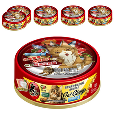 Cat Glory 驕傲貓 無穀機能主食罐 護膚亮毛配方 全齡貓適用, 白鮪魚+雞肉, 85g, 6罐