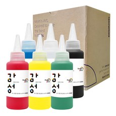 SNOWKIDS 兒童手指顏料組 70ml，6色，韓國產