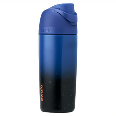owala Freesip 不鏽鋼可拆式吸管水壺 16oz NASA 太空探險 480ml, NASA 太空探險 藍色, 1個