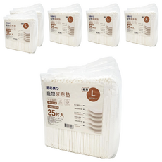 毛乾爽 寵物尿布墊 L號 輕薄型 1.2公斤 防漏 6層鎖水技術, 60 x 90cm, 25片, 6包