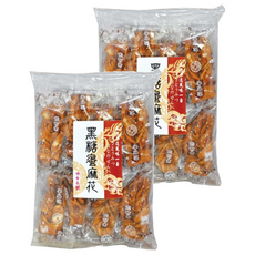 mincher 明奇 黑糖蜜麻花, 250g, 2袋