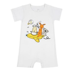 baa baa sheepz 抱抱羊 短袖褲襠包屁衣, 12-18 months, 95% 天然竹纖維, 12-18M, 澳洲