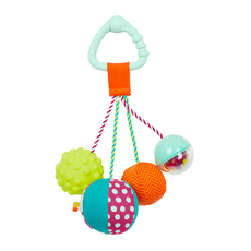 B.toys 湯圓舞索球 小紅莓 3個月以上, BX2076Z, 1個