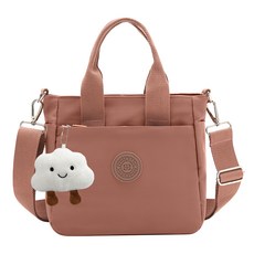 ADDEDIT 輕量瑪麗恩 肩背斜背包 + 配件組, 粉紅色(交叉袋),隨機出貨(組件)