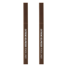 CLIO 珂莉奧 EXTREME 方管眼線膠筆 0.35g, 02深棕色, 2支