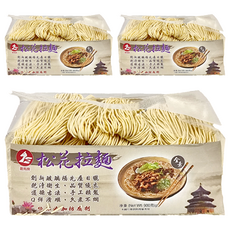 鷹馬牌 松花拉麵 台灣製造, 3包, 900g