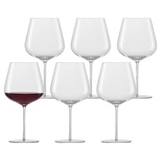 ZWIESEL GLAS 德國製 Vervino 類手工勃根地紅酒杯, 955ml, 6個