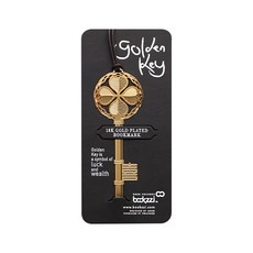 韓版金屬風鏤空雕刻書籤, 鑰匙, 30g, 10組