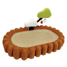 Nice u 毛樂趣 二合一貓窩 松樹 棕色, 1個