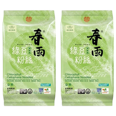 龍口 春雨綠豆粉絲, 葉綠素, 全素, 台灣製造, 120g, 2包