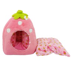 PET PARADISE 寵物用品 屋床 遠紅外線, 草莓, 1個
