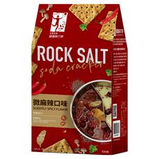 正哲生技 岩鹽蘇打餅 微麻辣口味, 380g, 1包
