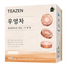 TEAZEN 茶禪 牛蒡茶, 1g, 100包, 1盒